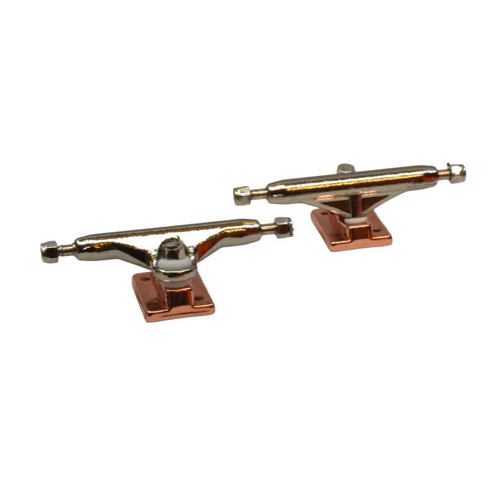 Social Venture Pro Fingerboard Trucks Rose Silver 29mm