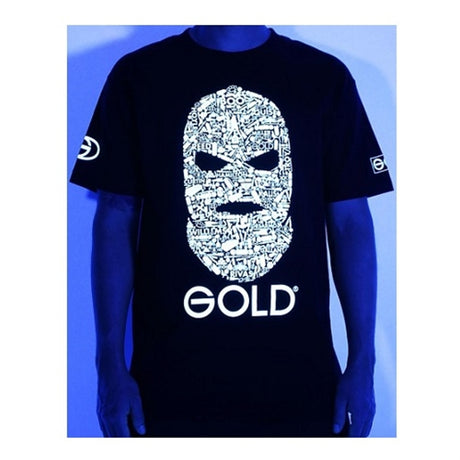 Gold Team Good Tshirt GLOW Black - Medium