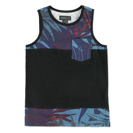 Oneill Fern and Burn Youth Tank Top Black - X-Large