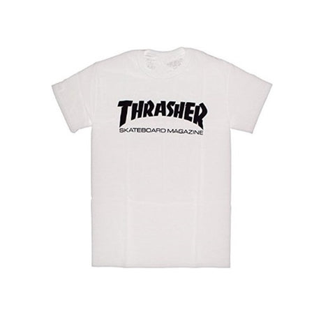 Thrasher Skate Mag SS Tshirt White Black - Small