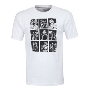 Skate Mental Joes Turtles Tshirt White