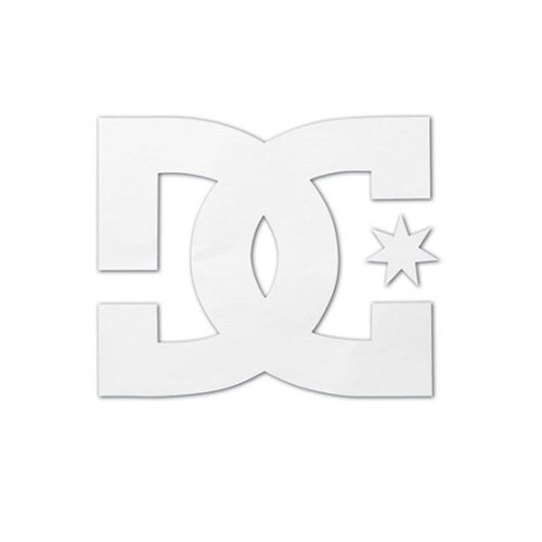 DC Logo DieCut Sticker White 3inch