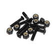 Shortys Skate Hardware Pack Black 1.5inch