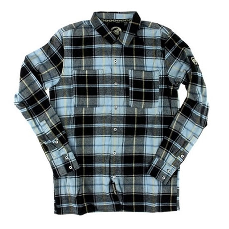 Santa Cruz Cliff Button Up Blue Plaid XL