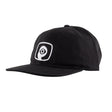 Program Logo Unconstructed Hat Black White Slider Clasp