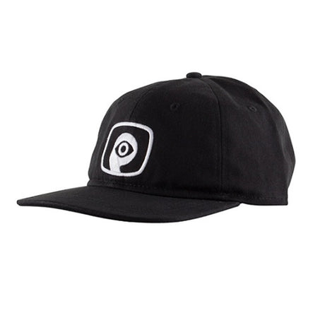 Program Logo Unconstructed Hat Black White Slider Clasp
