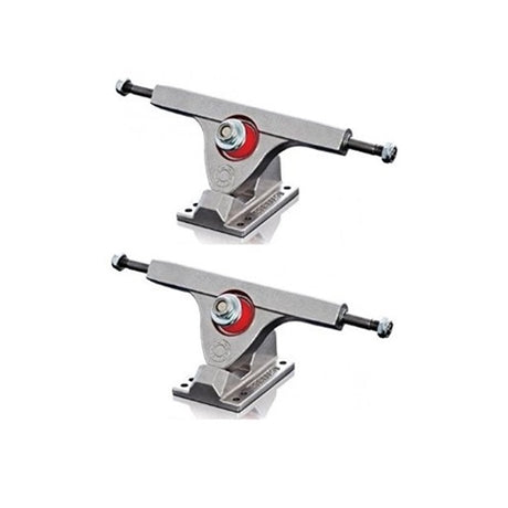Caliber II Longboard Trucks Set Raw Silver 44/10