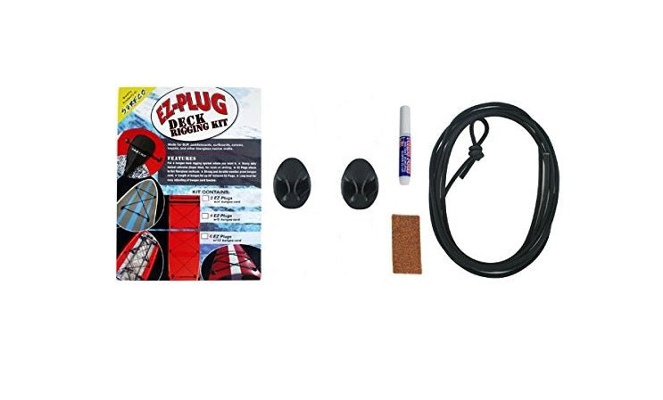 Surfco EZ-Plug Deck Rigging Kit Black 2pc