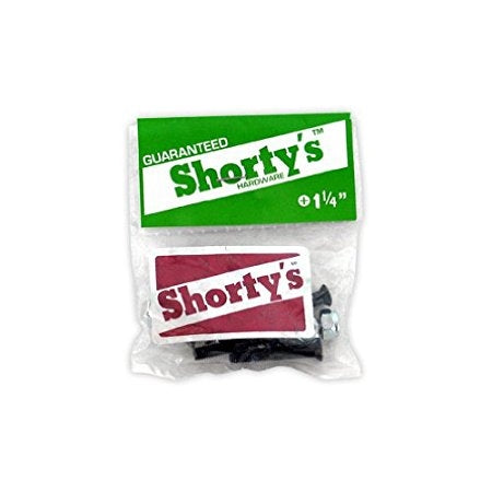 Shortys Hardware Pack Phillips Black 1.25