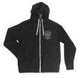 Ride Fearless ZipUp Hoody Black
