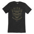 Ride Fearless Tshirt Womens Black