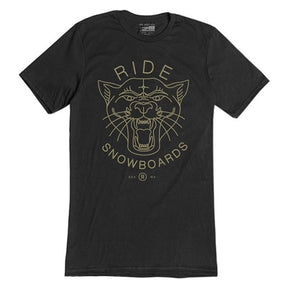 Ride Fearless Tshirt Womens Black