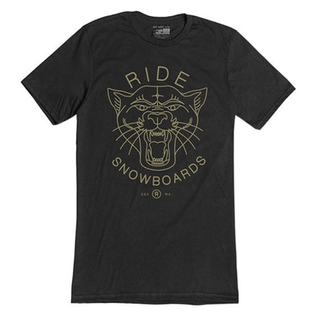 Ride Fearless Tshirt Womens Black