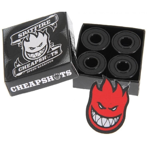 Spitfire Cheapshots Bearings Black Abec 7