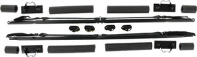BLOCK SURF HARD RACK GUTTERLESS Black (1 SET)