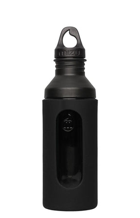 Mizu Silicone Sleeve Replacement Black Glass Jar