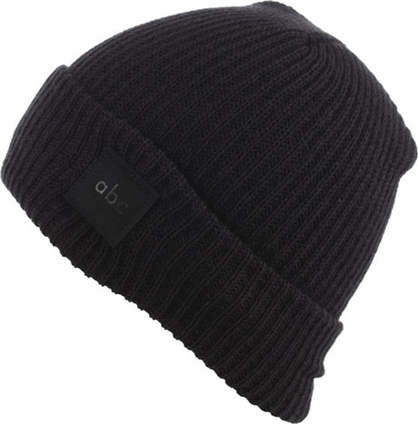 ABC Reed Cuff Beanie Black OneSize