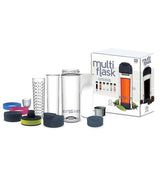 Precidio Multi Flask 6-in-1 Clear Black OneSize