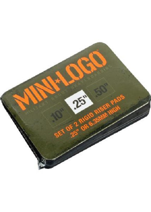 Mini Logo Rigid Riser Pad Black 0.25