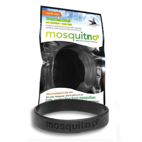Mosquito Repellent Wristband Black L
