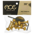 ACE 7/8" ALLEN HARDWARE SET GOLD