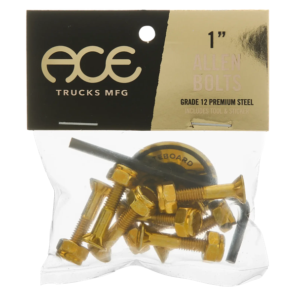 ACE 1" ALLEN HARDWARE SET GOLD