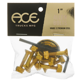 ACE 1" ALLEN HARDWARE SET GOLD