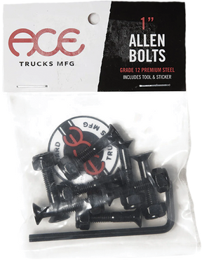 ACE 1" ALLEN HARDWARE SET BLACK