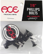 ACE 7/8" PHILLIPS HARDWARE SET BLACK