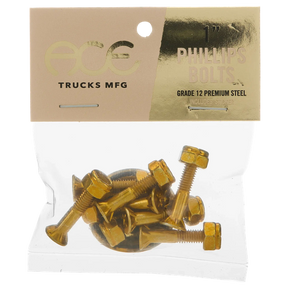 ACE 1" PHILLIPS HARDWARE SET GOLD