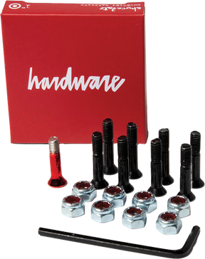 CHOCOLATE 1" ALLEN HARDWARE SET
