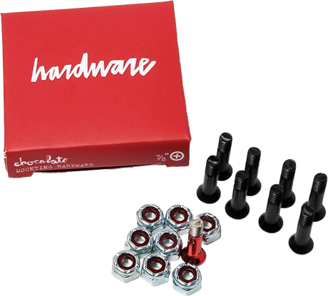 CHOCOLATE 7/8" PHILLIPS HARDWARE SET