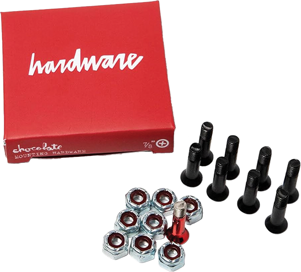 CHOCOLATE 7/8" PHILLIPS HARDWARE SET
