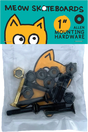 MEOW 1" ALLEN HARDWARE SET BLK/YEL