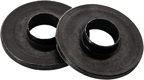 PARIS TOP HAT BUSHING WASHER 2/PK BLACK