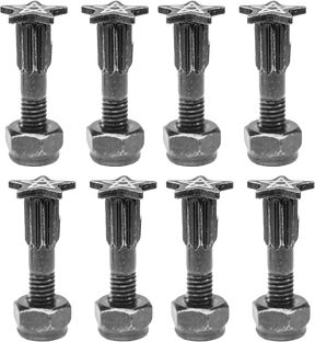 SCREW CITY HARDWARE SET 7/8" BEAST BLACK/SIL