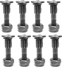SCREW CITY HARDWARE SET 7/8" BEAST BLACK/SIL