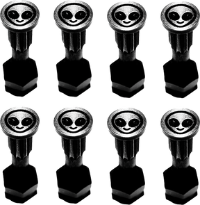 SCREW CITY HARDWARE SET 1" ALIEN BLACK