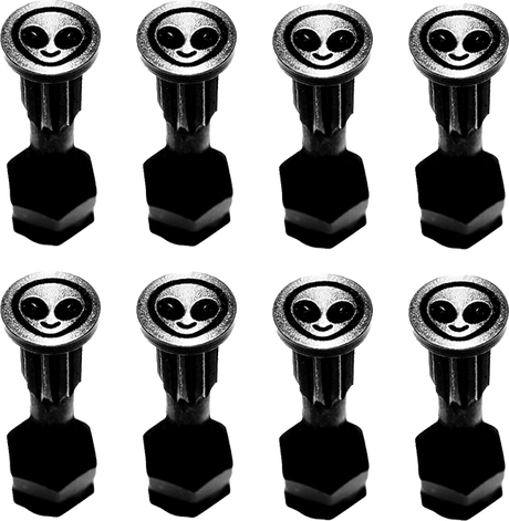 SCREW CITY HARDWARE SET 1" ALIEN BLACK