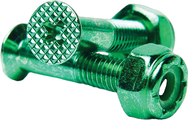 SCREW CITY HARDWARE SET 1" GEMS EMERALD GRN