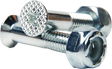 SCREW CITY HARDWARE SET 1" GEMS MOONSTONE SIL