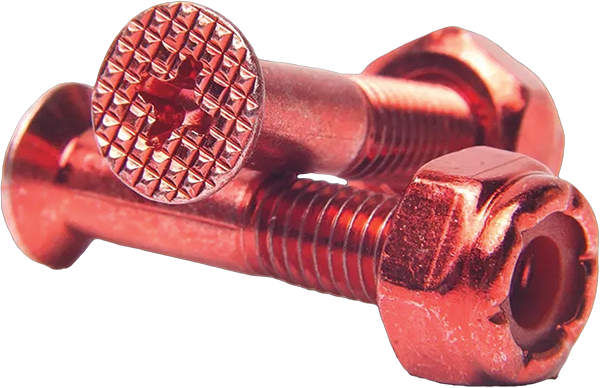 SCREW CITY HARDWARE SET 1" GEMS RUBY RED