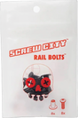 SCREW CITY RAIL BOLTS SET BLACK 8:SCREWS/8:NUTS