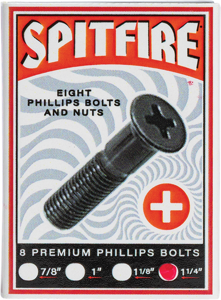 SPITFIRE PHILLIPS HARDWARE SET 1-1 4"