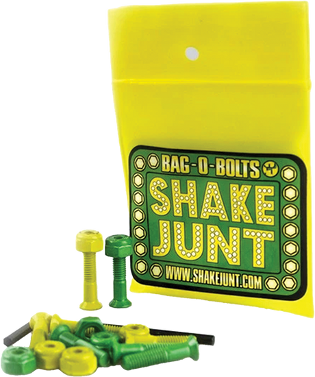 SHAKE JUNT BAG-O-BOLTS ALL GRN & YEL 1"(ALLEN) 1set