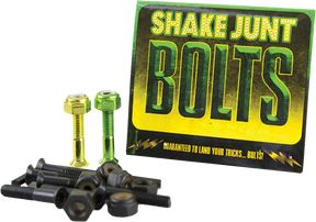 SHAKE JUNT BAG-O-BOLTS BLK/GRN/YEL 1" PHILLIPS 1set