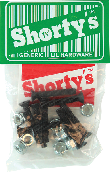 SHORTYS GENERIC HARDWARE SET 1.25" PH BLACK