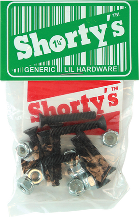 SHORTYS GENERIC HARDWARE SET 1.25" PH BLACK