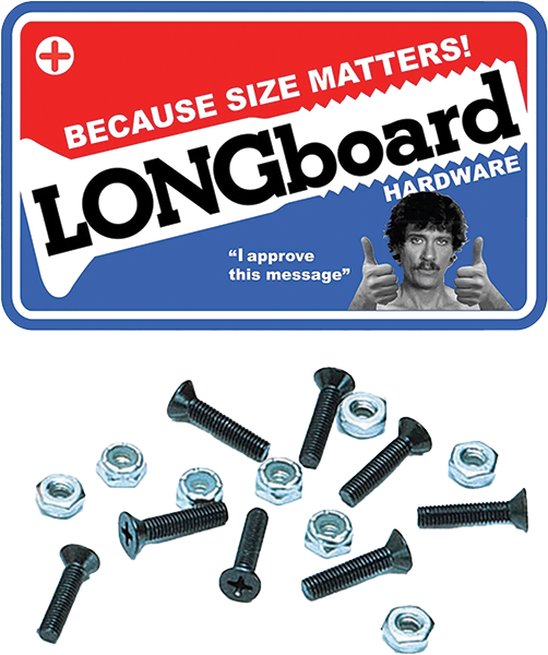 SHORTYS LONGBOARD HARDWARE SET 1-1/8" PH