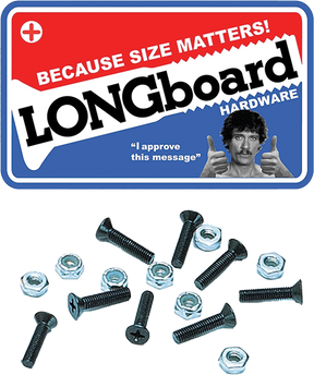 SHORTYS LONGBOARD HARDWARE SET 1-1/8" PH